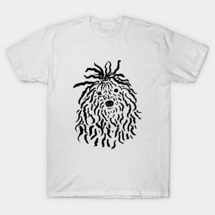 Puli (Black and White) T-Shirt